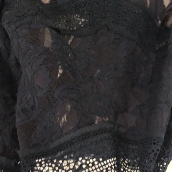 Lacey Black and beige Free People Dress - Picture 4 of 4